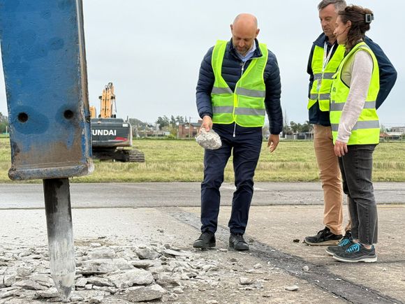 Iniciaron las obras en el aeropuerto de Rosario: reabrirá a fines de diciembre