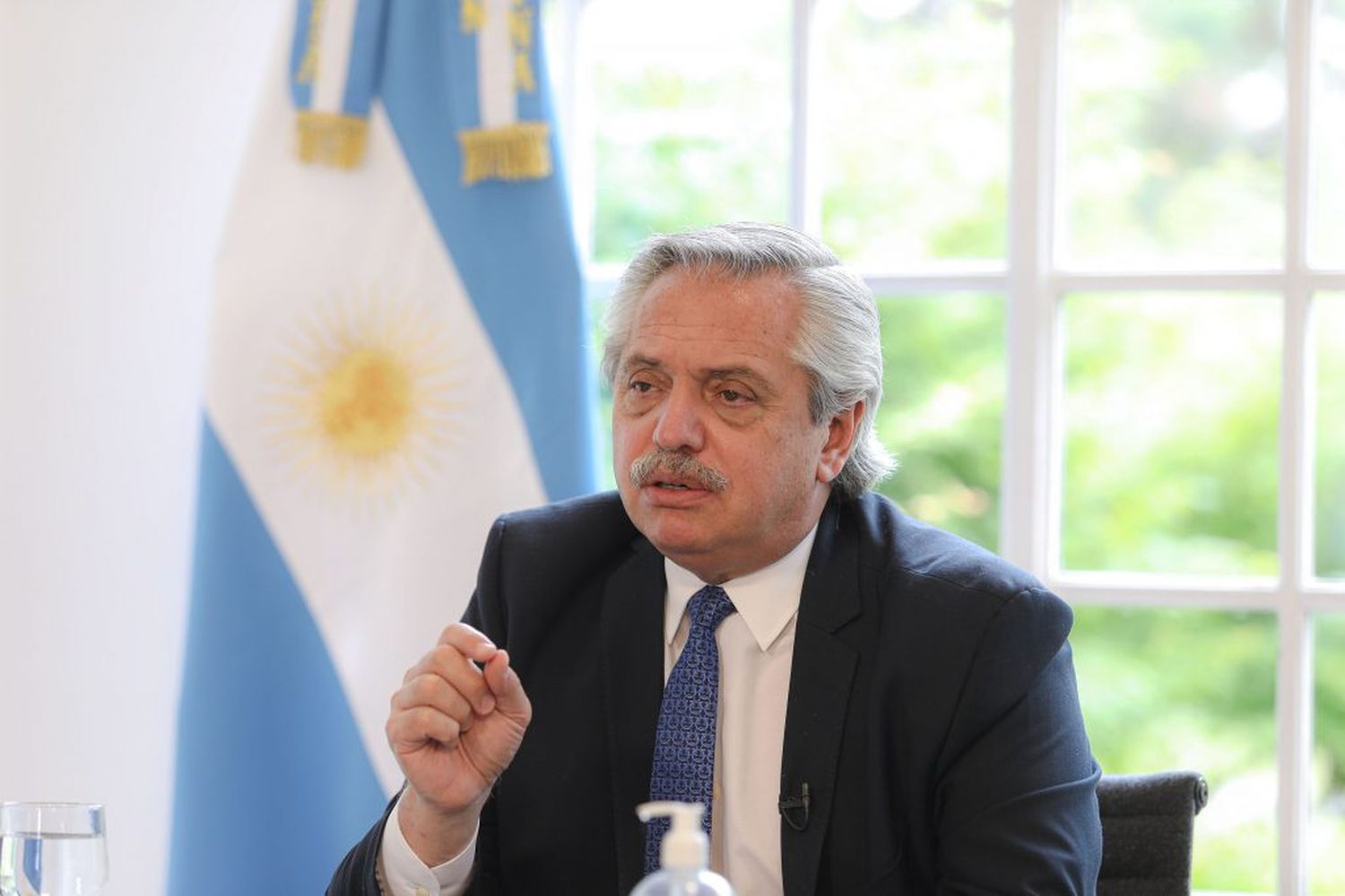 El presidente Alberto Fernández dijo que “los acreedores están pagando el ajuste”