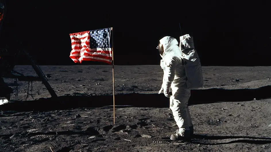 Llegada del hombre a la luna.