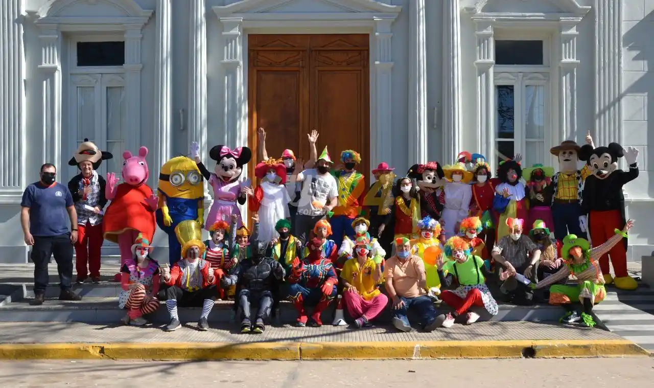 Villa Cañás celebró el Día de las Infancias