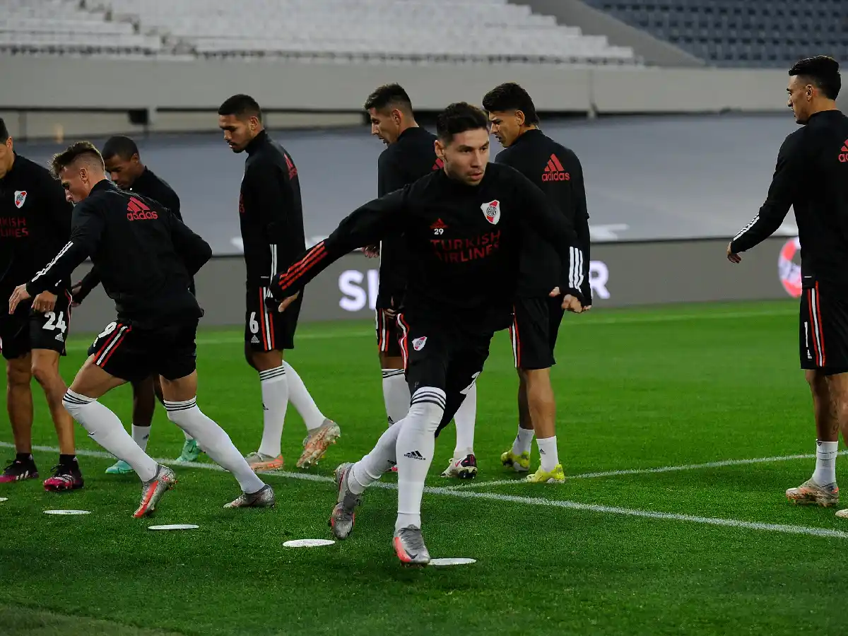 Montiel se perdería la ida con Atlético Mineiro 