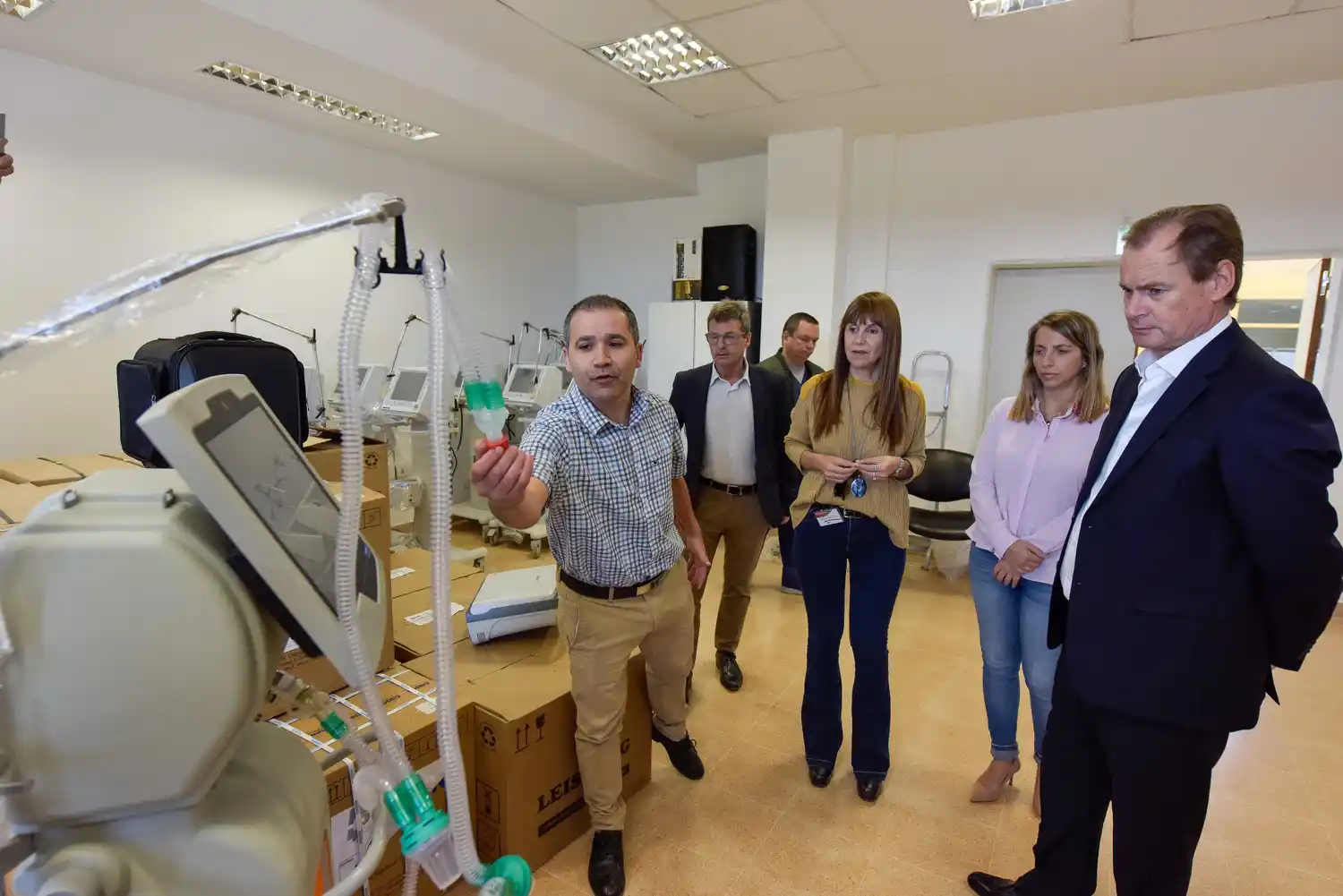 Se suman respiradores a la red de contención sanitaria entrerriana