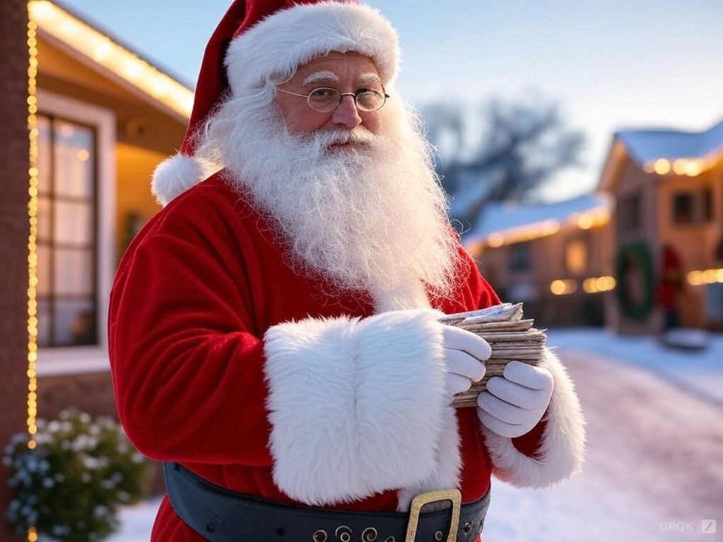 Papá Noel recorrerá los barrios para recoger las cartitas de los niños