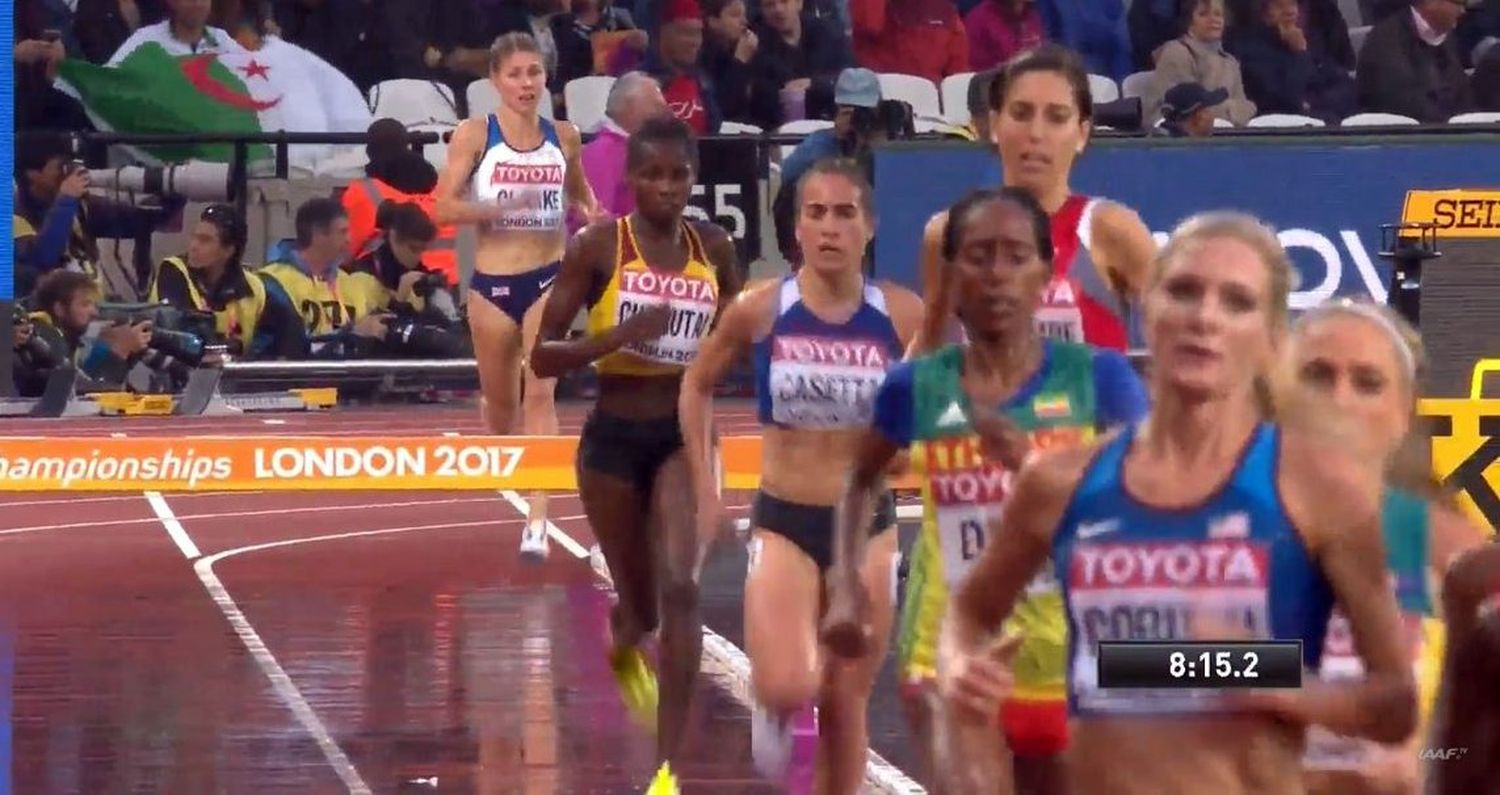Belén Casetta, récord sudamericano y finalista en el Mundial
