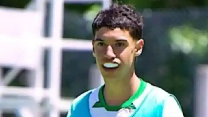 Francisco Morondo, en la selección nacional sub 16