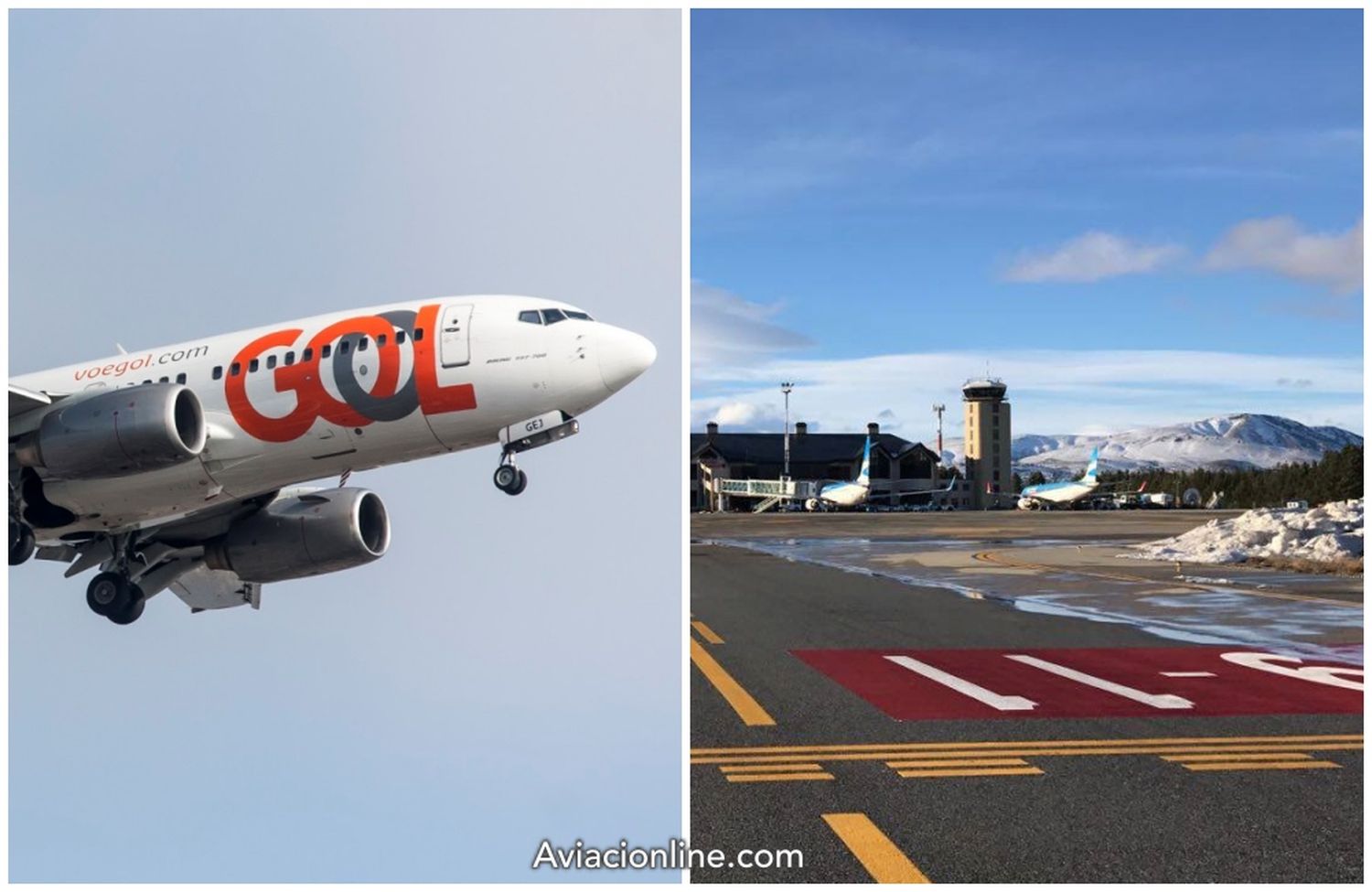 Gol volará a Bariloche durante el invierno, y suma rutas a Córdoba y Mendoza