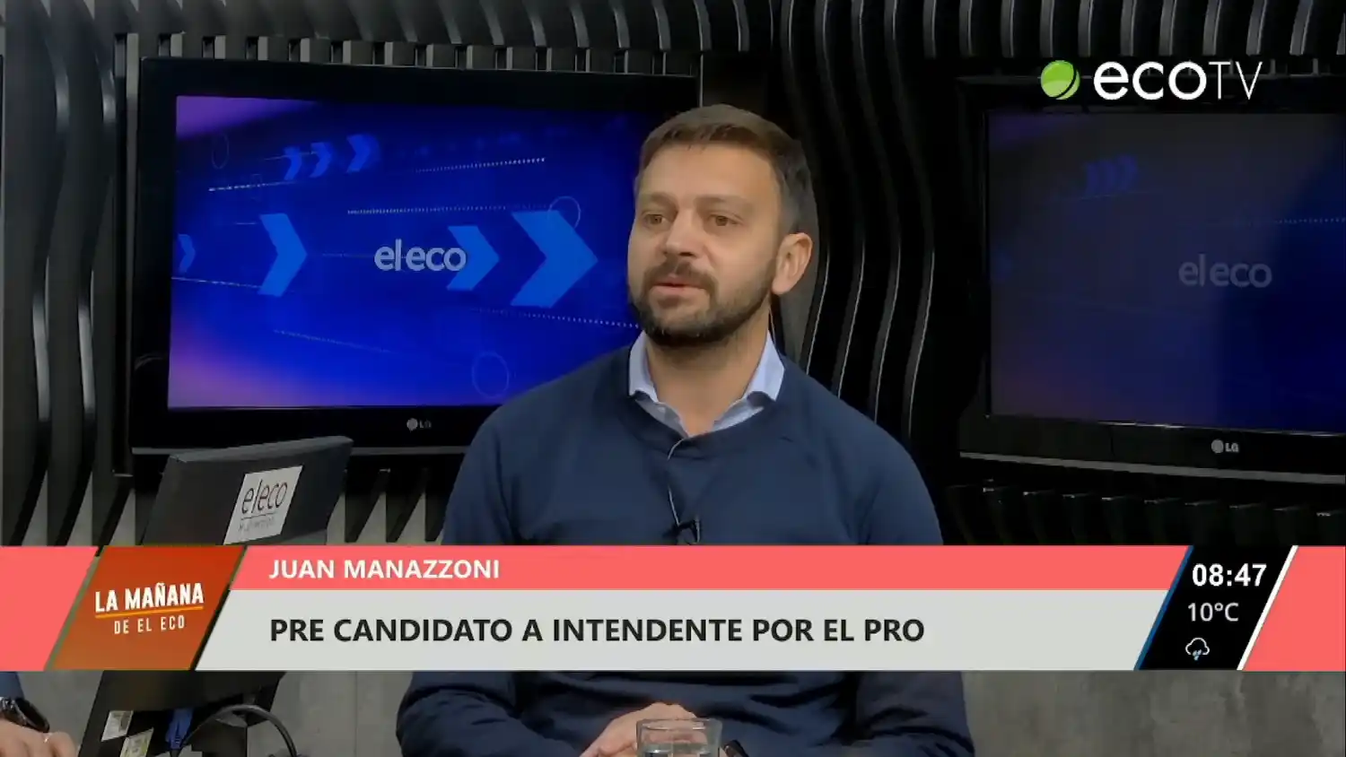 Juan Manazzoni competirá en las PASO con Lunghi y Nicolini