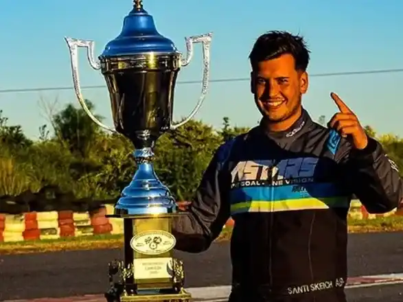Santiago Skeich, listo para el debut en la Clase 1.