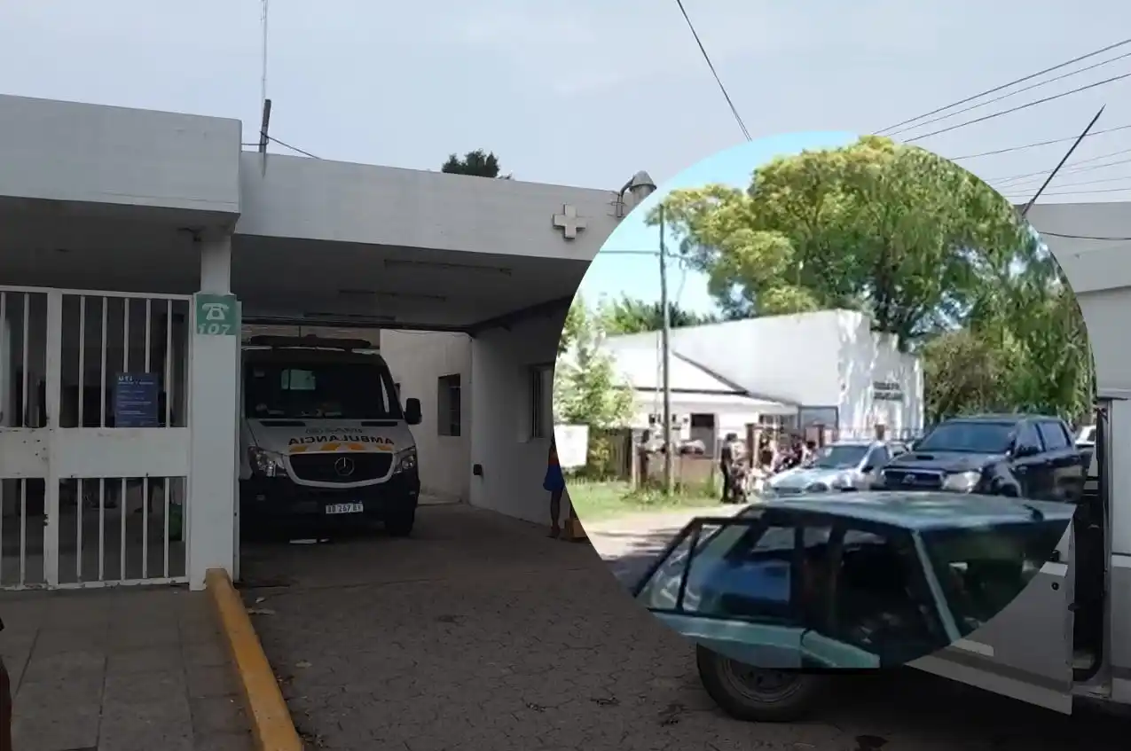 El acusado de agresión también denunció y su hija fue revisada en la Guardia, tras recibir una trompada en el ojo.