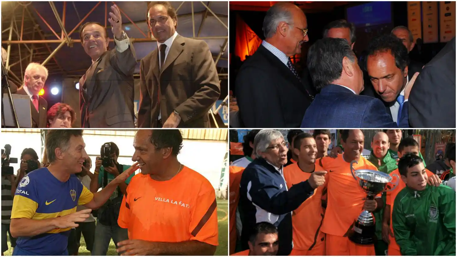 Las fotos de Daniel Scioli que enojan al Gobierno de Cristina 