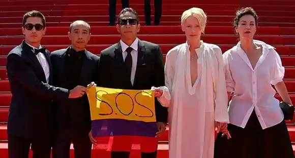 Bandera de Colombia se lleva el PROTAGÓNICO en Festival de Cannes