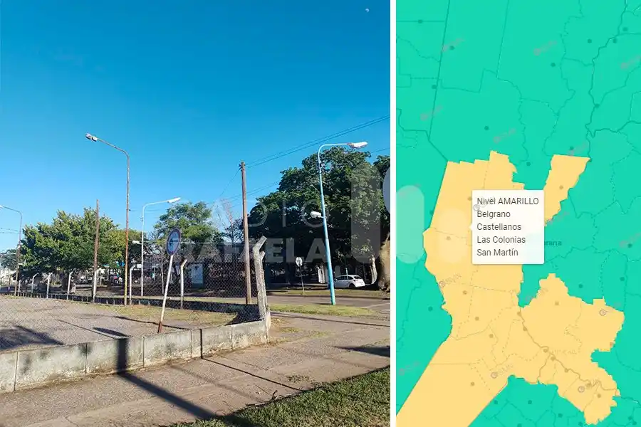 Una vez más: se renovó el alerta amarillo por altas temperaturas para el departamento Castellanos
