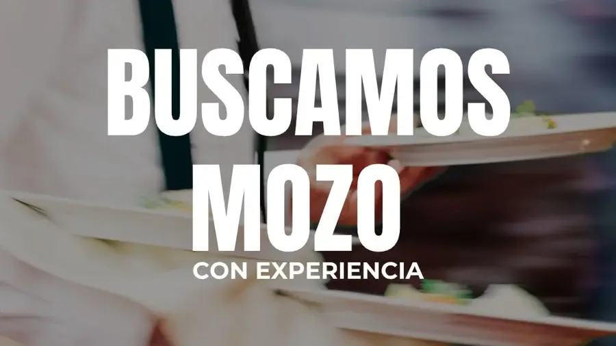 Empleos: Bruciare Restó busca mozo con experiencia
