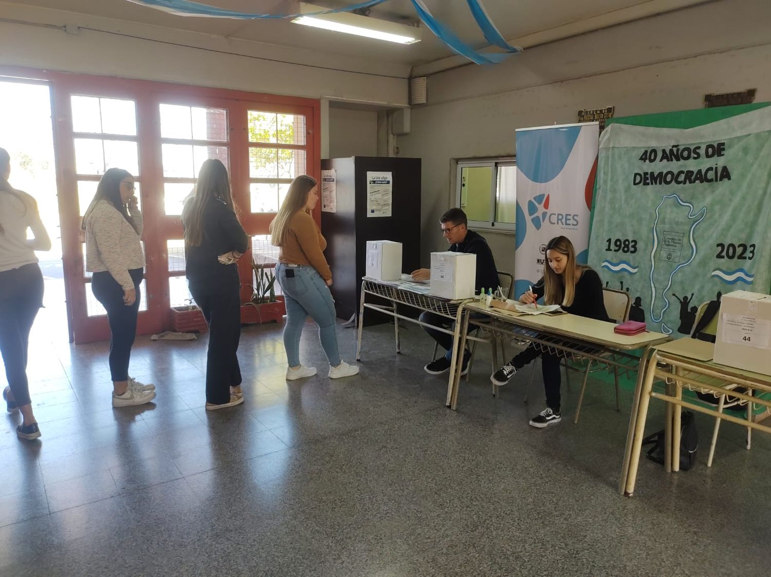 También se votó en el CRES San Francisco.