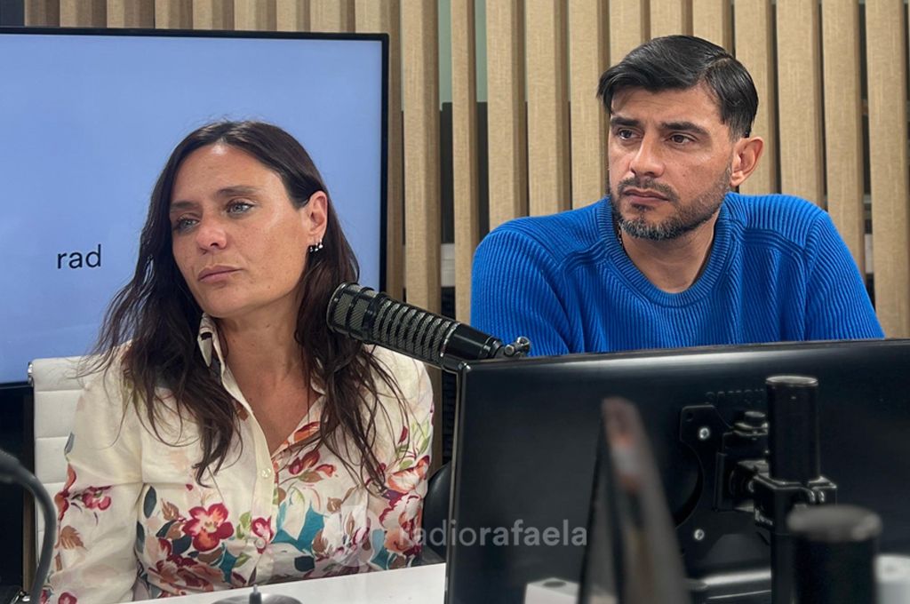 Valeria Soltermam y Maximiliano Postovit, candidatos al Concejo | Crédito: RADIO RAFAELA