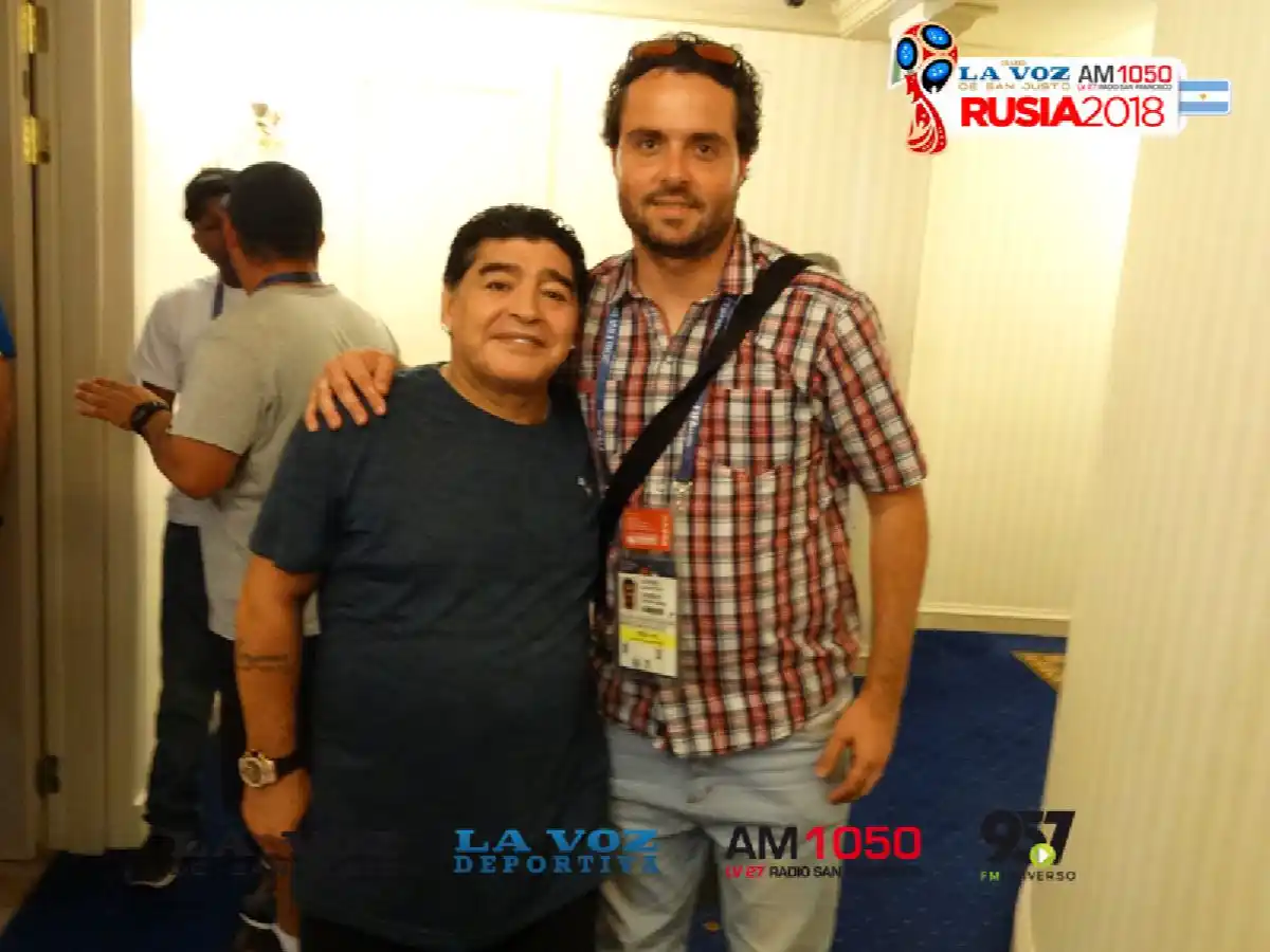¡GRACIAS DIEGO!: la última entrevista con LA VOZ DE SAN JUSTO 