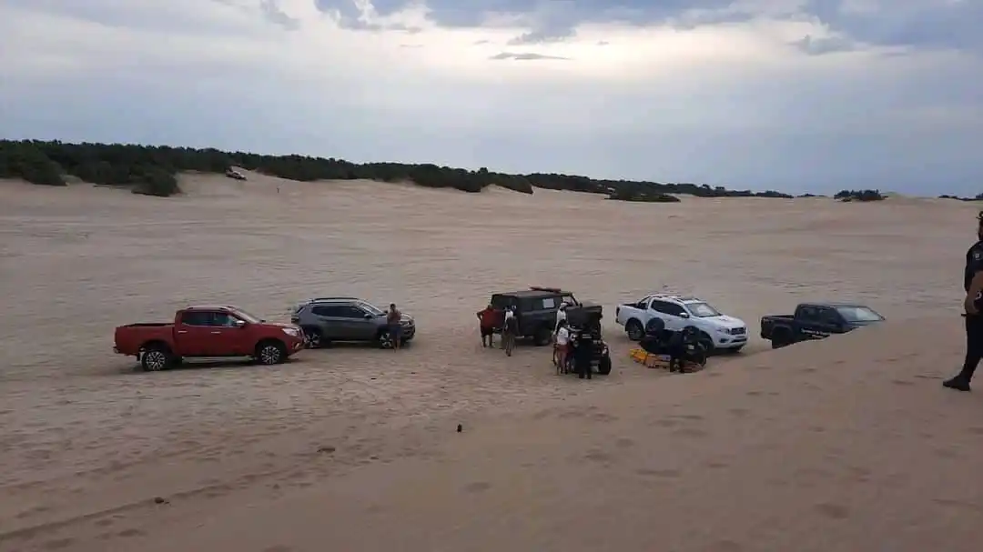 Pinamar: Murió una mujer tras volcar con su cuatriciclo en la zona de médanos