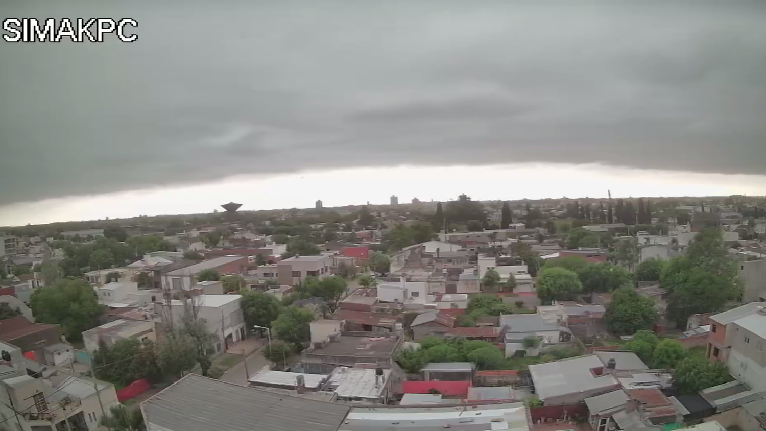 Alerta a corto plazo por “tormentas fuertes, lluvias intensas y ráfagas”