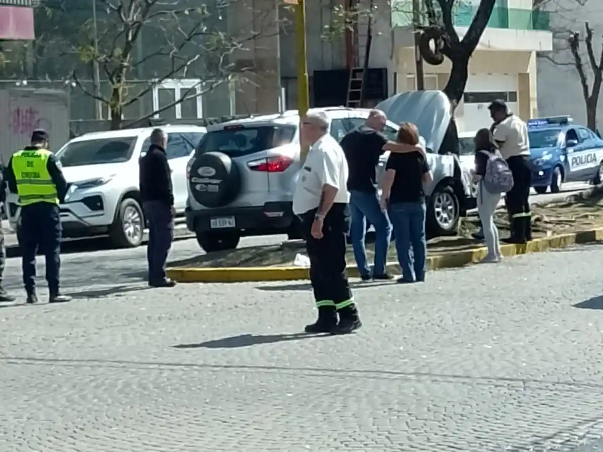 El choque se produjo en Avenida Libertador Norte.