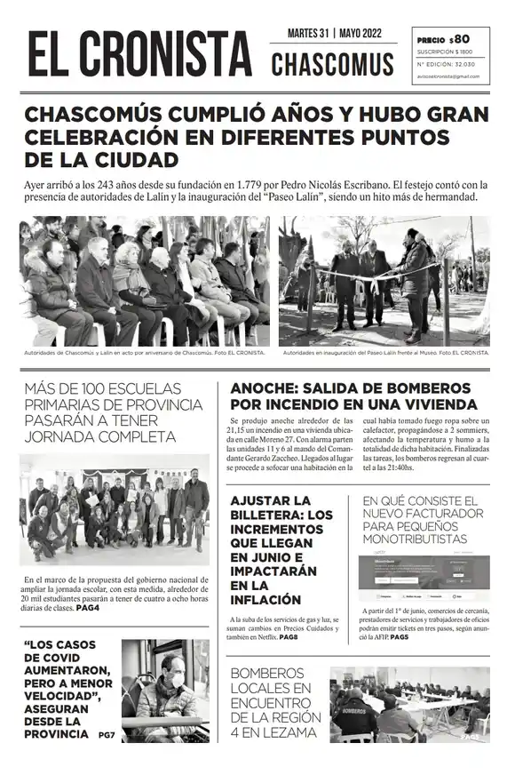 TAPA 31 MAYO 2022