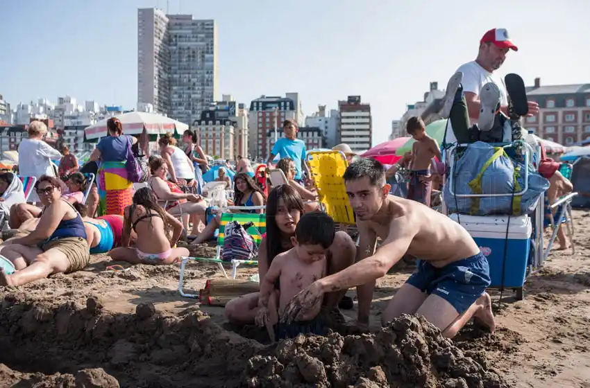 Anda preparando la malla, se viene un jueves playero