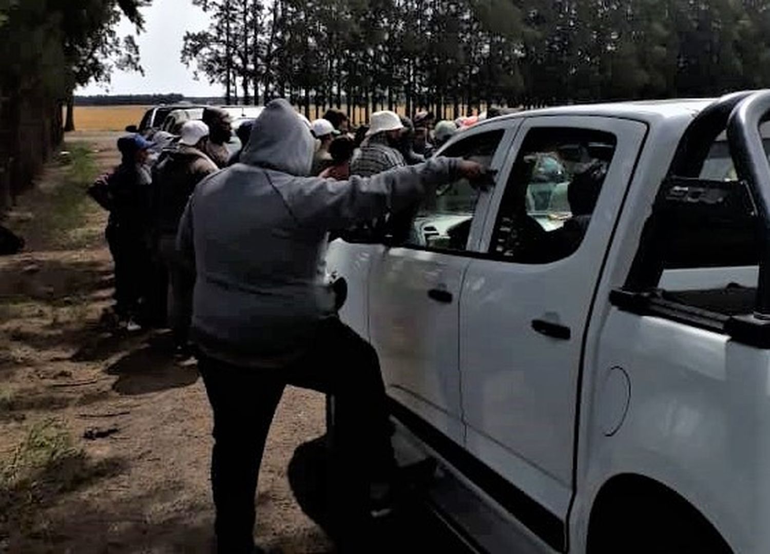 Operativo en un campo de batatas: intervienen Procuraduría de Explotación de Personas y Juzgado Federal