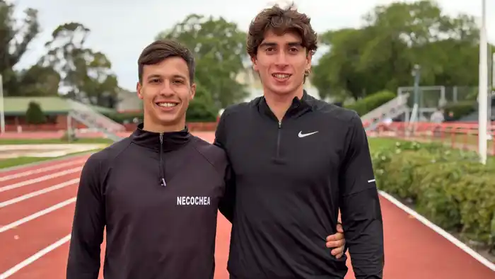 Facundo Muguiro y Santino Marchetti