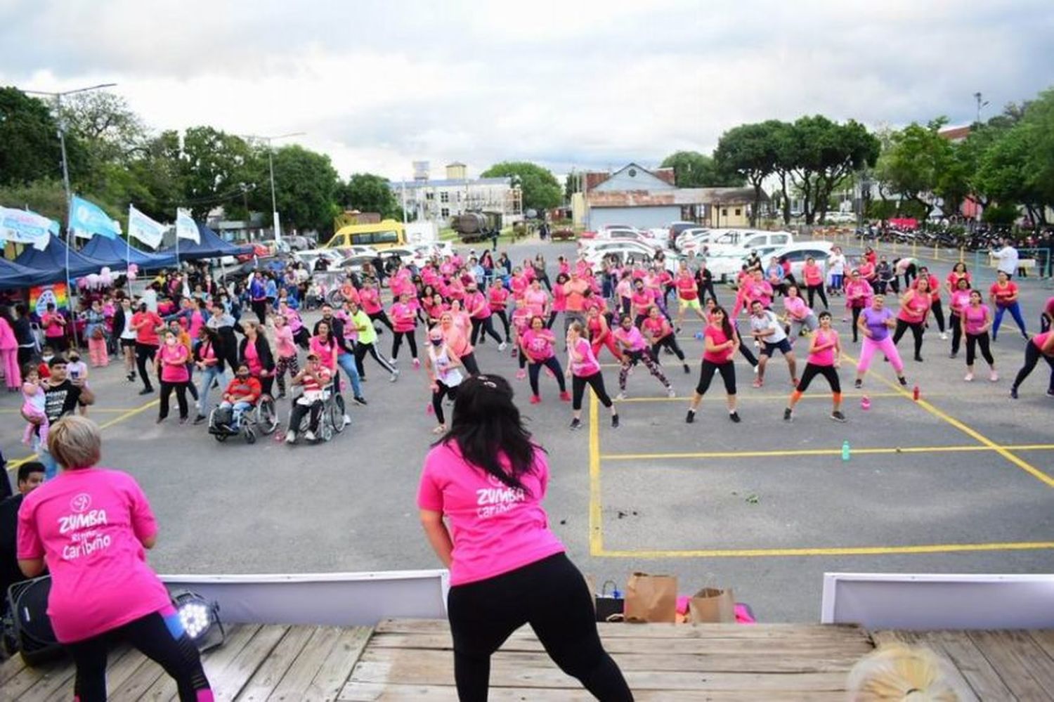 Se realizaron actividades recreativas por el mes de la inclusión en el Nam-qom