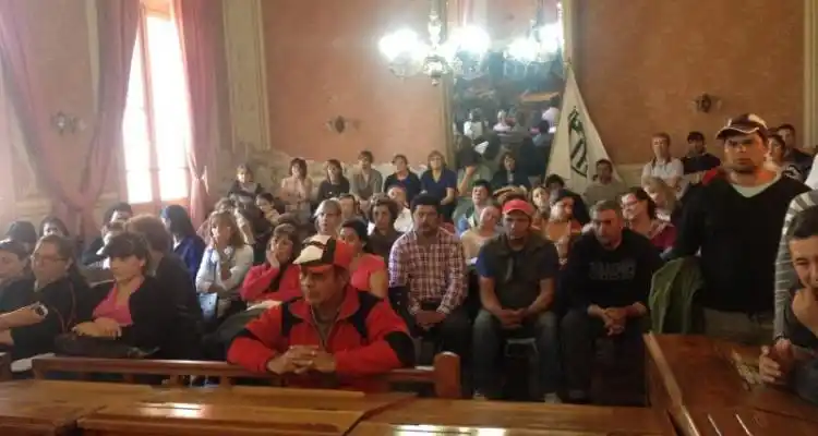 El Municipio permanecerá tomado “hasta que aparezca Guacone”