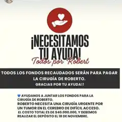 Gualeguay se une para ayudar a Roberto: organizan una colecta solidaria para costear una cirugía urgente