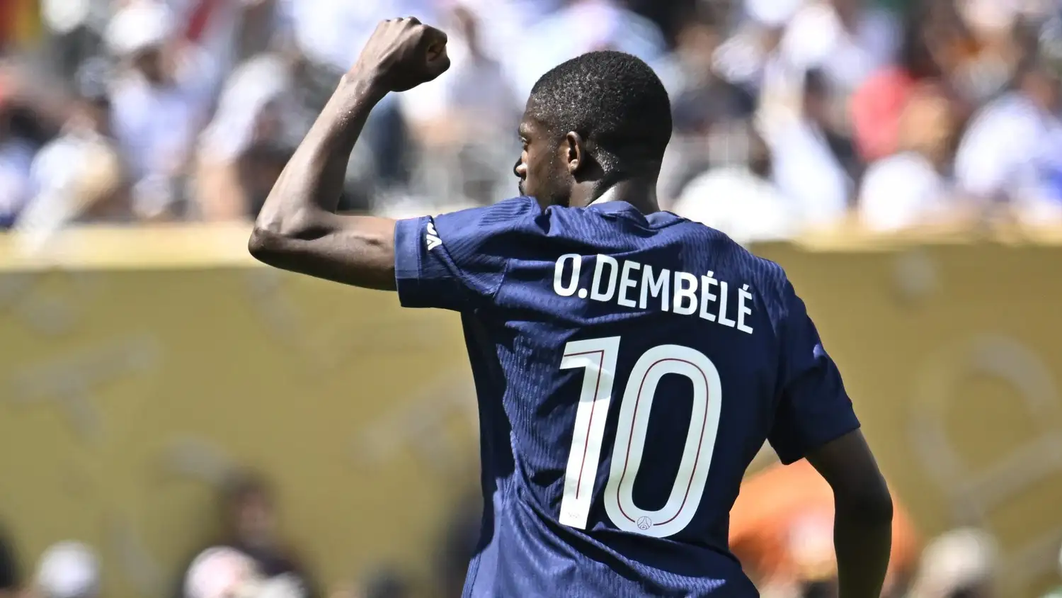 Dembélé es parte de la ofensiva parisina.