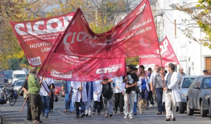 Paritarias 2015: Médicos de Cicop se reúnen el viernes para definir el paro