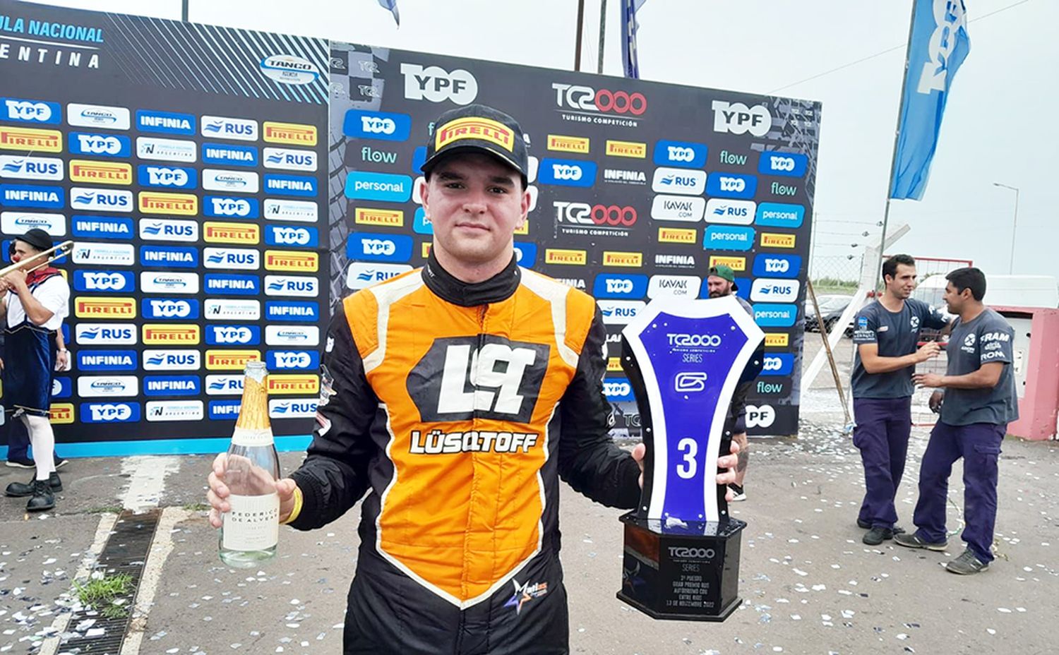Matías Capurro volvió a subirse al podio en el TC2000 Series