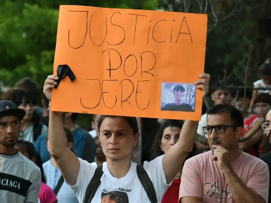 Santo Tomé, 23 de enero de 2026. Marcha y pedido de justicia por Jeremías Monzón.