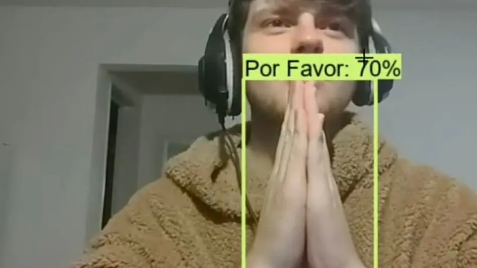 Un joven marplatense creó una aplicación para traducir lenguaje de señas 