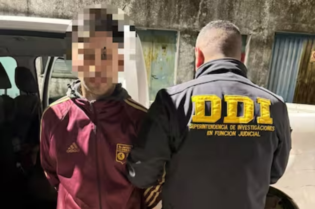 Giménez tiene 29 años.
Fotografía: Agencia Noticias Argentinas/Policía bonaerense
