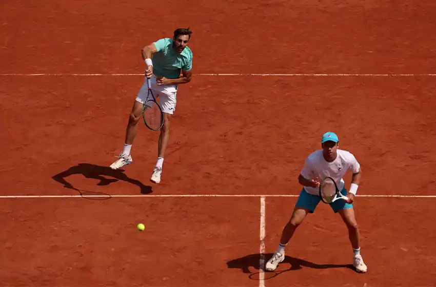 Zeballos y Granollers se quedaron sin final en Roland Garros