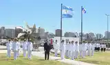 Homenaje en Mar del Plata a ocho años de la desaparición del submarino ARA San Juan.