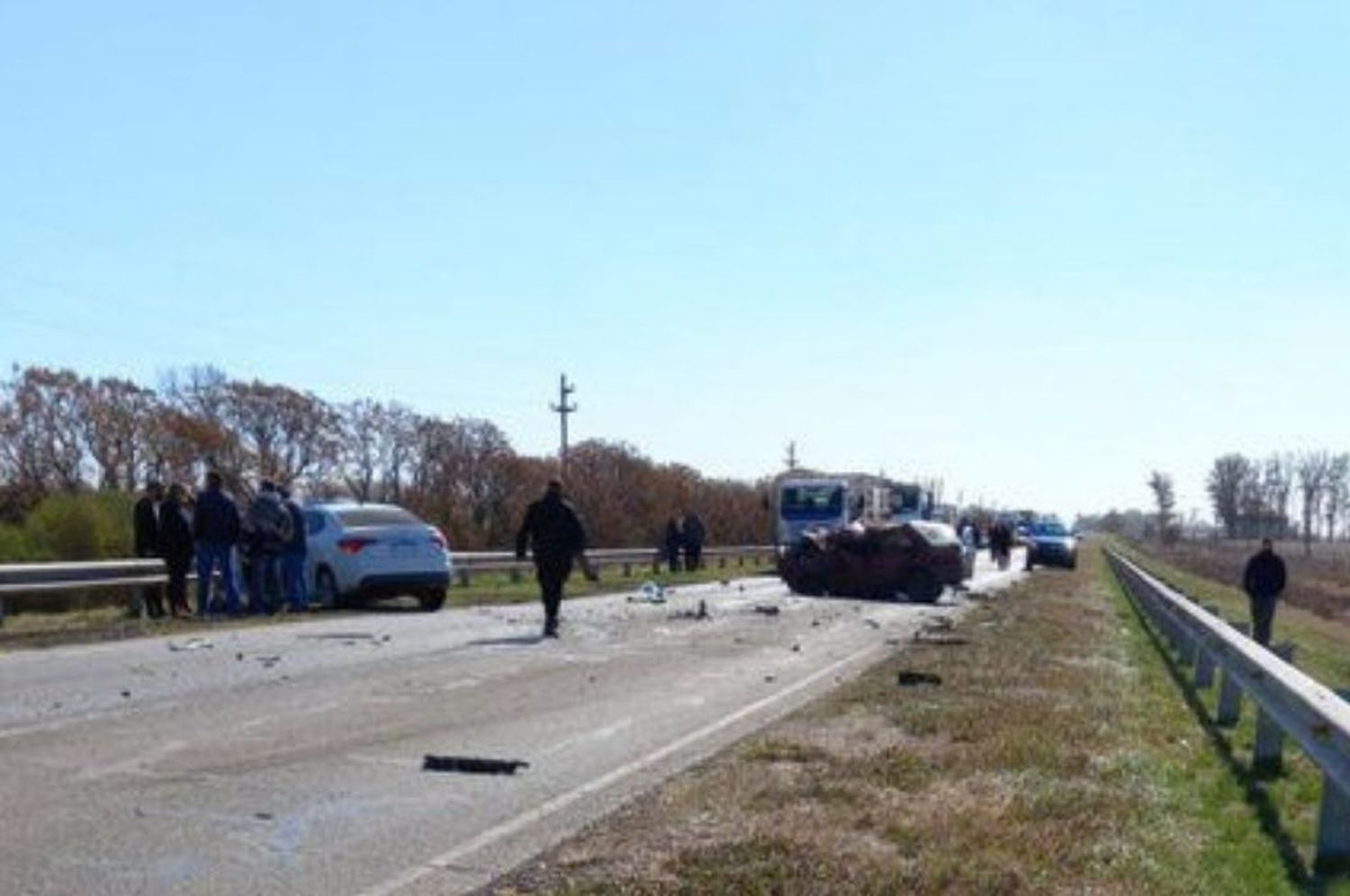 Accidente fatal en Sastre: un muerto y un herido en la ruta 13