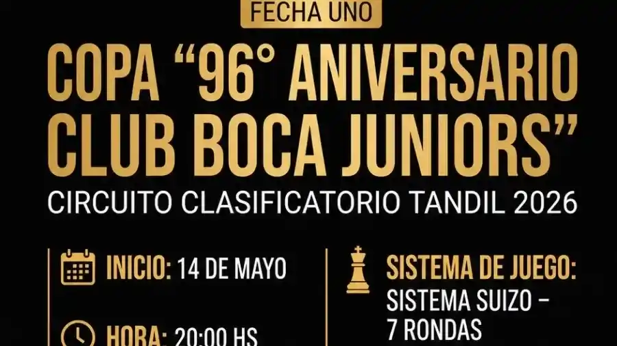 Ajedrez, en el club Boca