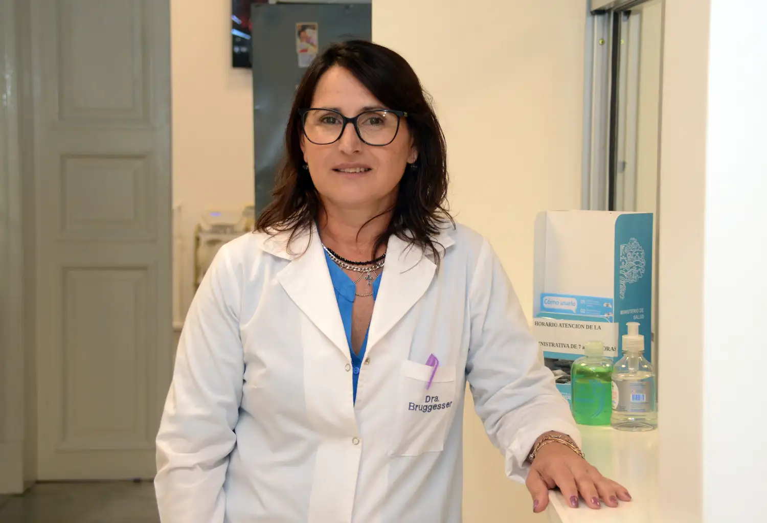 La médica infectóloga Florencia Bruggesser.