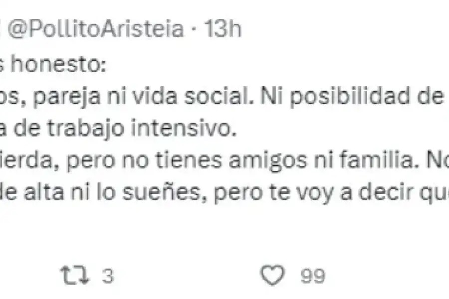 Un usuario decidió 