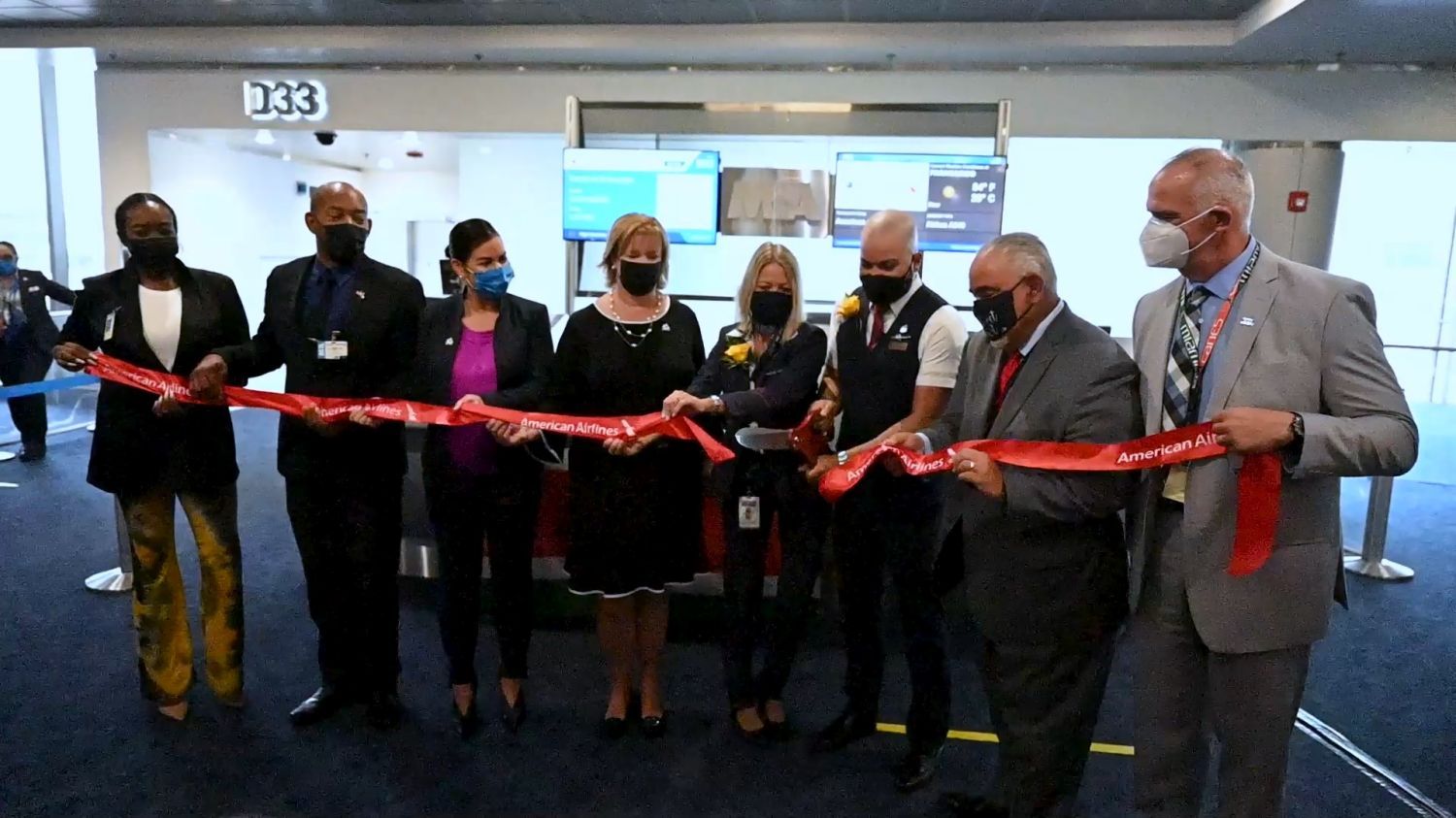 American Airlines began flying to a new South American destination