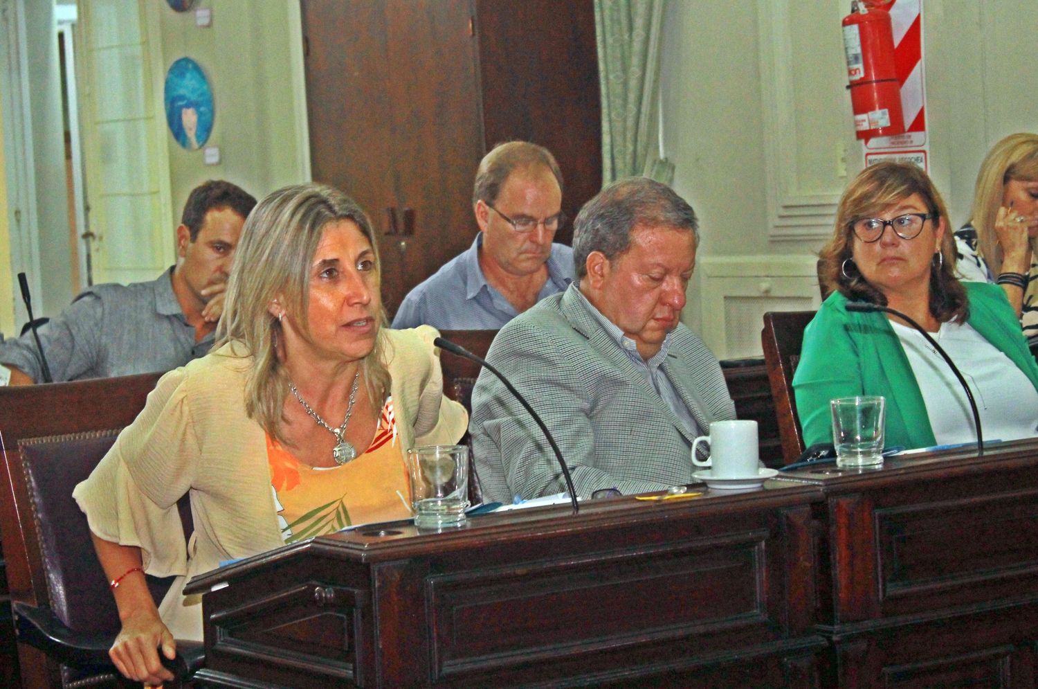 Concejo: una sesión con varios suplentes y algunos planteos de la oposición