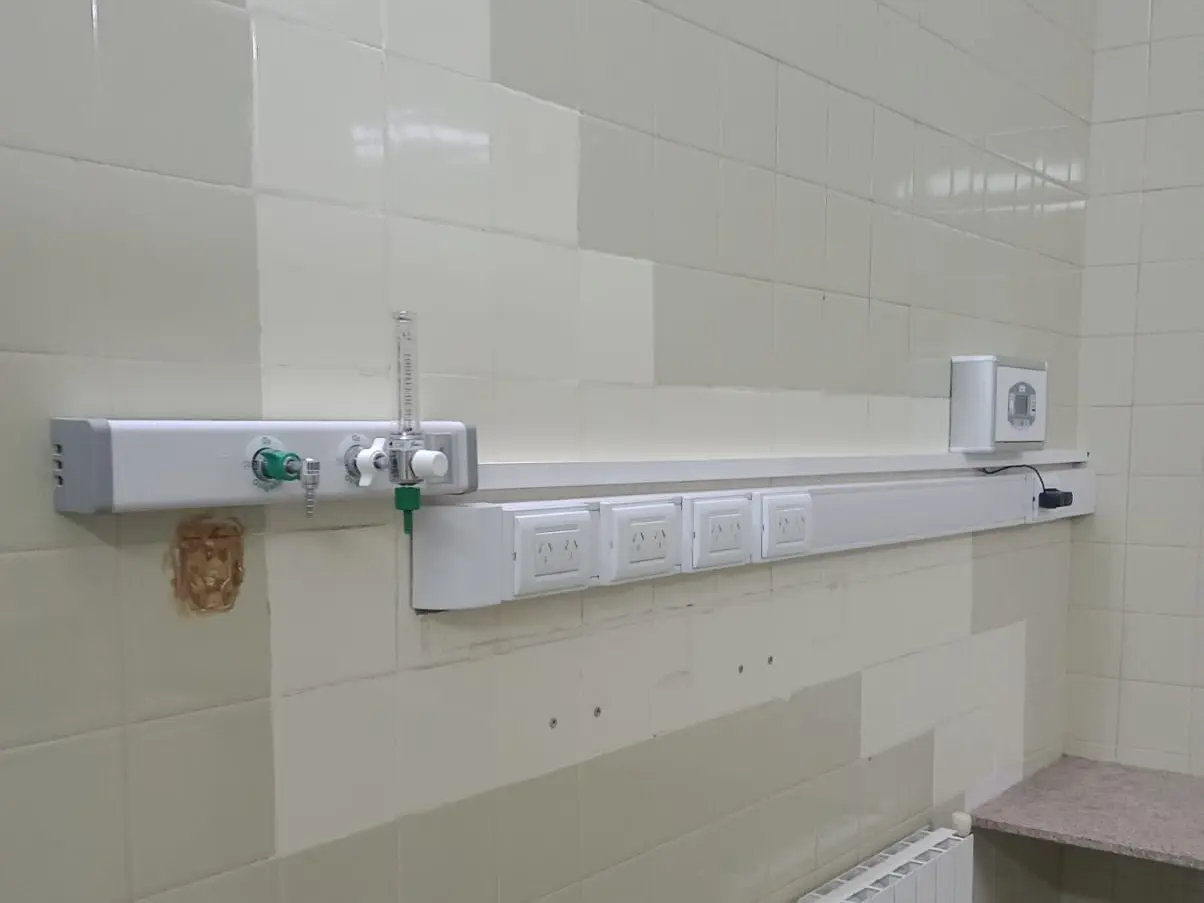 Nuevo sistema. En el quirófano del Hospital Irurzun de Quequén