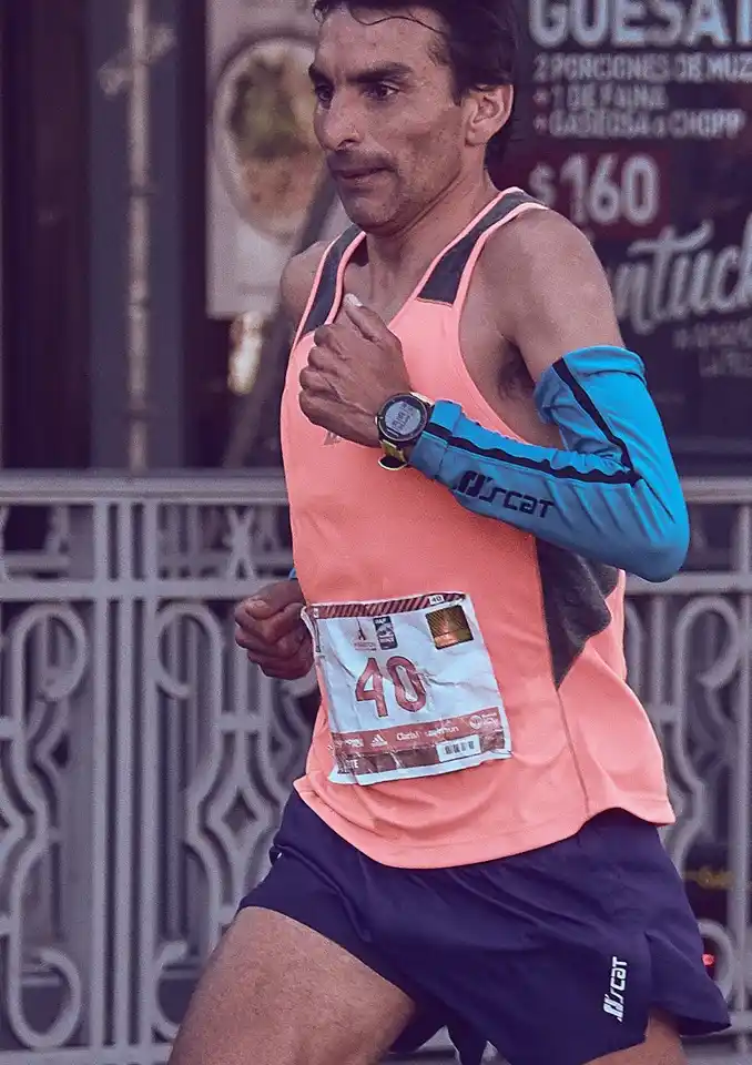 Buena actuación de Hoffman  en la Maratón de Buenos Aires