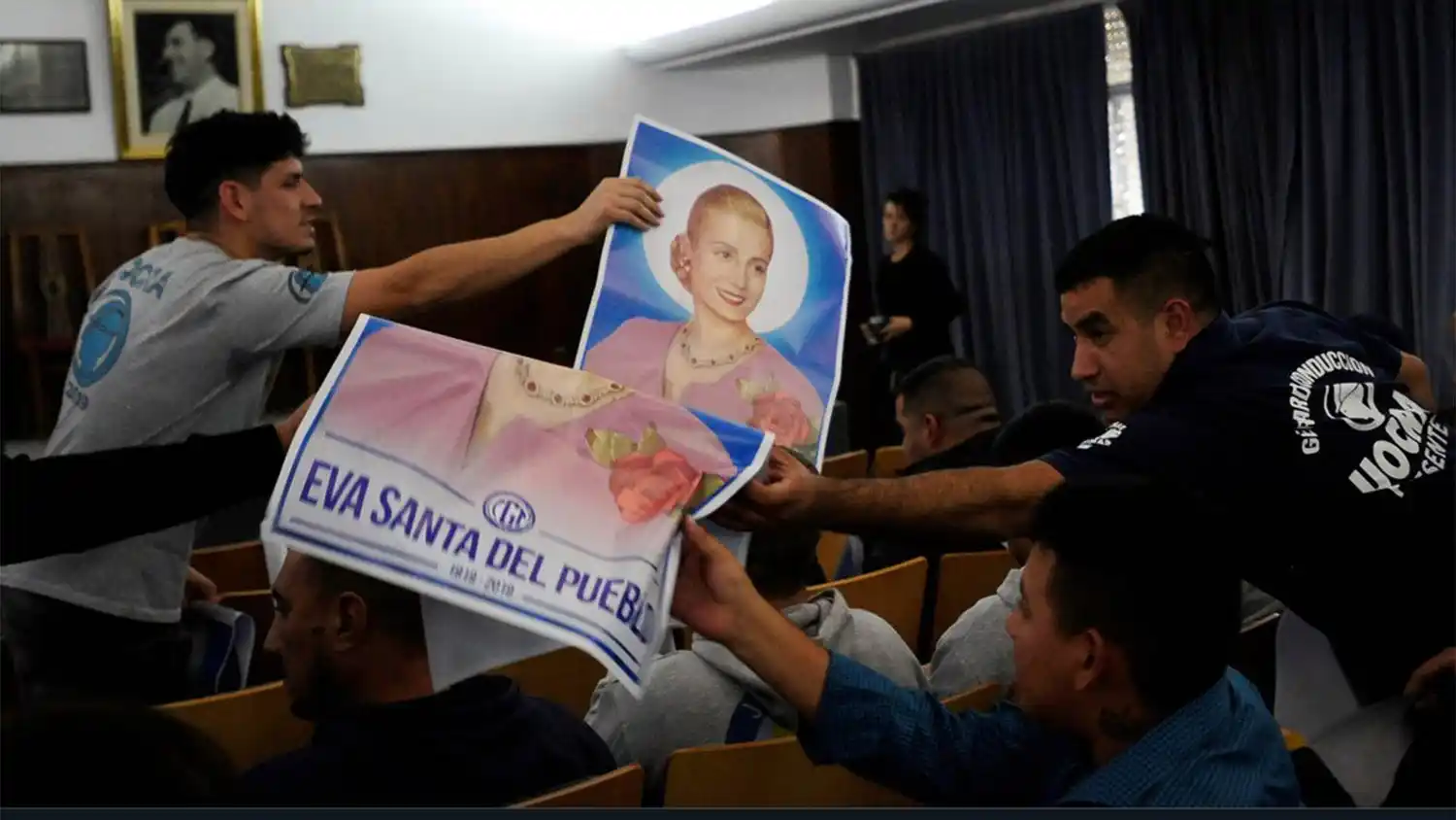 La CGT pidió a la Iglesia iniciar el proceso para beatificar a Eva Perón