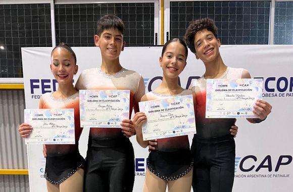 Cuatro patinadores quieren cumplir el sueño de representar al país