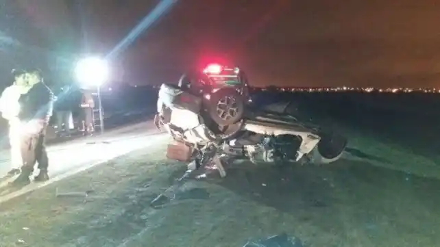 Cinco muertos en un choque en la autopista a Córdoba
