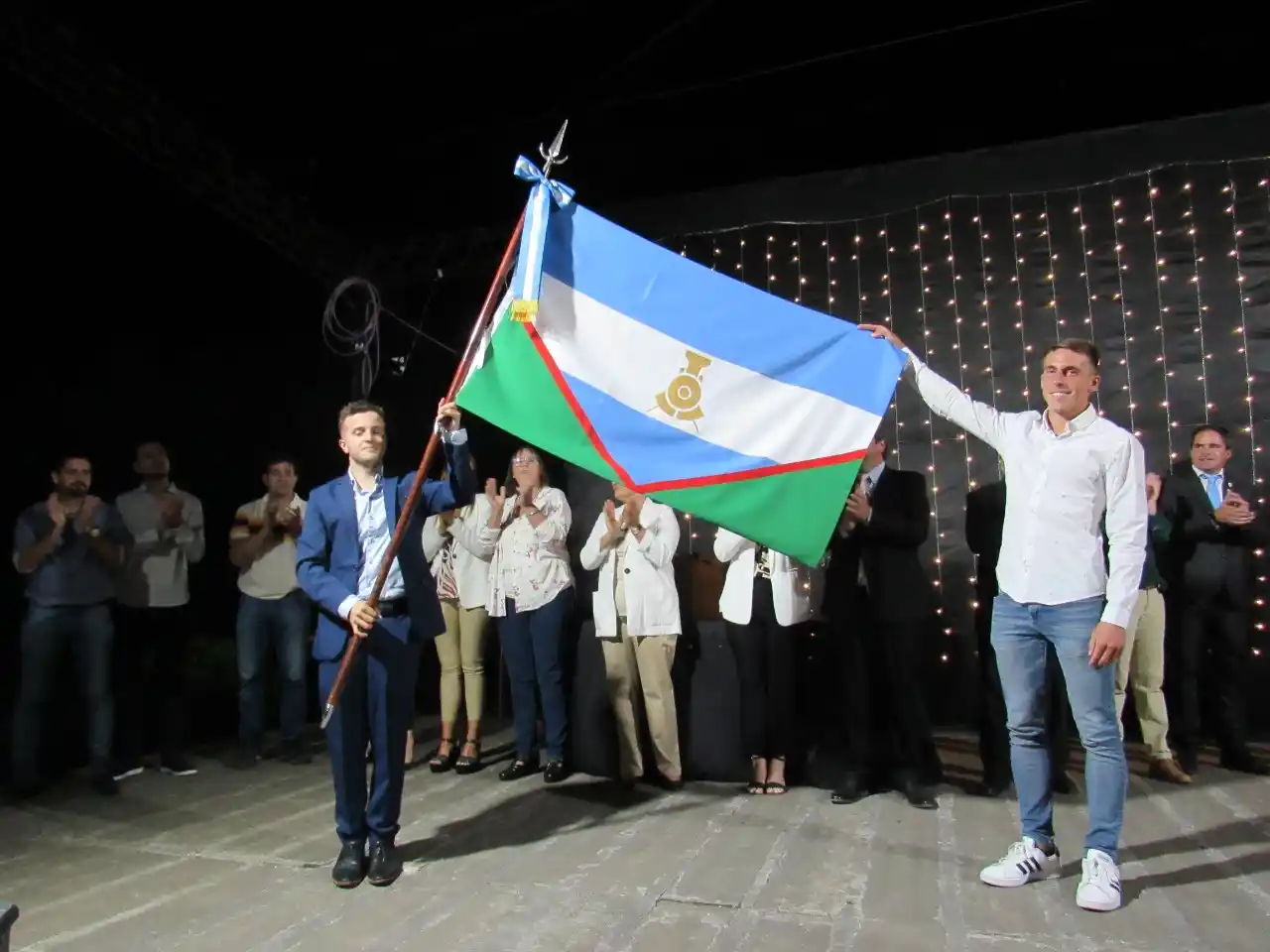 Larroque celebró 112 años de vida con una emotiva fiesta en la Estación